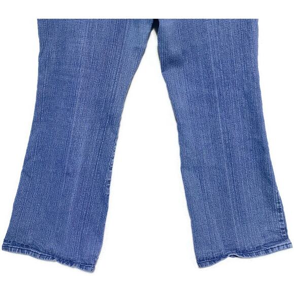 ZD Premium Blue Denim Jeans Women's Size 22 With Embellished Pockets - Picture 7 of 8